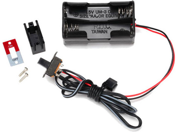 Traxxas pouzdro baterií 4AA s vypínačem / TRA3170X
