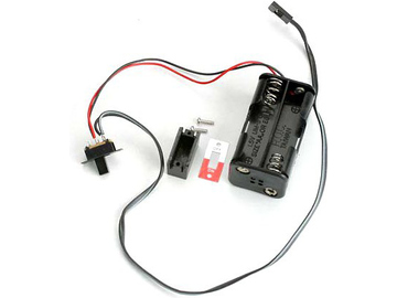Traxxas Battery holder, 4-cell/ on-off switch Traxxas Battery holder, 4-cell/ on-off switch / TRA3170