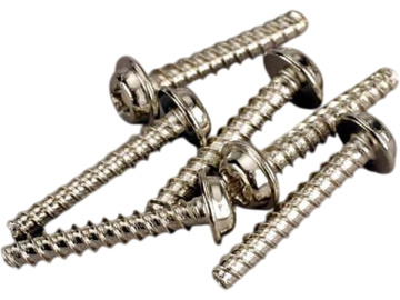 Traxxas vrut křížový 3x18mm hlava s límcem zink. (6) / TRA3289