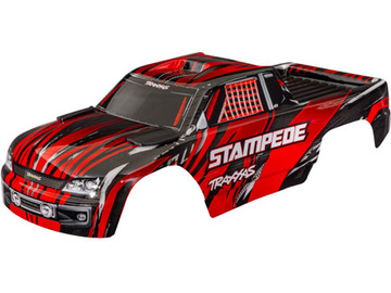 Traxxas Body, Stampede, red (for clipless mounting) Traxxas Body, Stampede, red (for clipless mounting) / TRA3620A-RED
