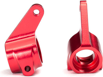 Traxxas Steering blocks, 6061-T6 aluminum (červené-anodized) / TRA3636X