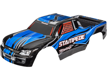 Traxxas Body, Stampede, blue (painted, decals applied) / TRA3651X