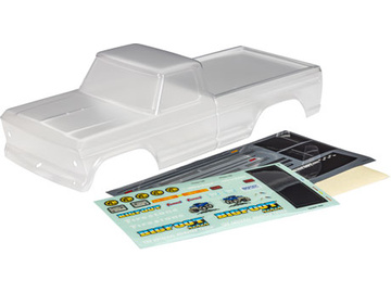 Traxxas Body, Bigfoot No. 1 (clear) (requires #3747 body support) Traxxas Body, Bigfoot No. 1 (clear) (requires #3747 body support) / TRA3660X