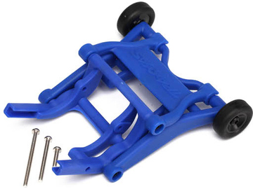 Traxxas Wheelie bar, assembled (blue) / TRA3678X
