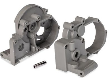 Traxxas Gearbox halves, Magnum 272 (gray) / TRA3691-GRAY