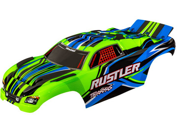 Traxxas karosérie Rustler bezsponková zelená Traxxas karosérie Rustler bezsponková zelená / TRA3734-GRN