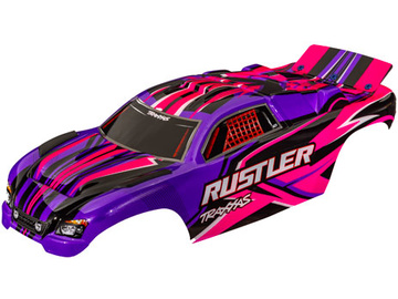 Traxxas karosérie Rustler bezsponková růžová Traxxas karosérie Rustler bezsponková růžová / TRA3734-PINK