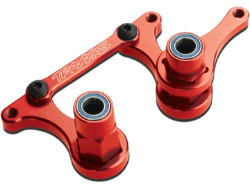 Traxxas Steering bellcranks, drag link (red-anodized T6 aluminum) Traxxas Steering bellcranks, drag link (red-anodized T6 aluminum) / TRA3743X