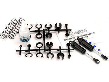 Traxxas Ultra Shocks (black) (long) (complete) (front) (2) / TRA3760
