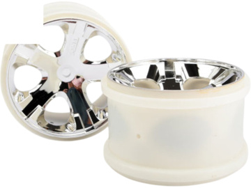 Traxxas disk 2.8" All-Star stříbrný (2) (zadní) Traxxas disk 2.8" All-Star stříbrný (2) (zadní) / TRA3772