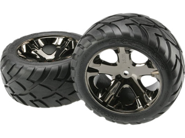 Traxxas kolo 2.8", disk All-Star černý chrom, pneu Anaconda (2) (zadní) Traxxas kolo 2.8", disk All-Star černý chrom, pneu Anaconda (2) (zadní) / TRA3773A