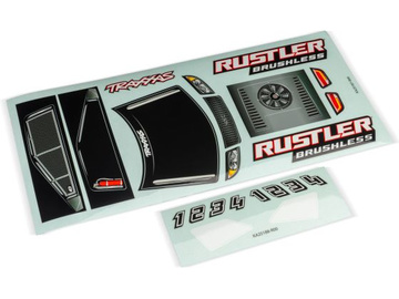 Traxxas samolepky Rustler (pro #3780) Traxxas samolepky Rustler (pro #3780) / TRA3781