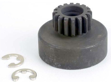 Traxxas Clutch bell, 16T/ 5x8x0.5mm fiber washer (2)/ 5mm E-clip Traxxas Clutch bell, 16T/ 5x8x0.5mm fiber washer (2)/ 5mm E-clip / TRA4116