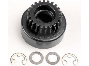Traxxas Clutch bell, 22T/ 5x8x0.5mm fiber washer (2)/ 5mm E-clip Traxxas Clutch bell, 22T/ 5x8x0.5mm fiber washer (2)/ 5mm E-clip / TRA4122