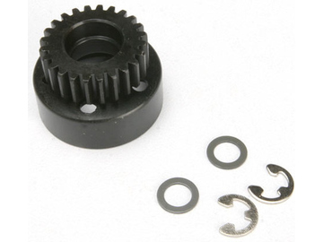 Traxxas Clutch bell, 24T/ 5x8x0.5mm fiber washer (2)/ 5mm E-clip Traxxas Clutch bell, 24T/ 5x8x0.5mm fiber washer (2)/ 5mm E-clip / TRA4124