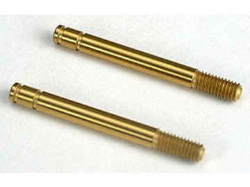 Traxxas Shock shafts, hardened steel, NiN (29mm) (front) (2) / TRA4261T