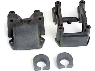 Traxxas Housing, diff & cover (f)/ shock tower (f) / TRA4318