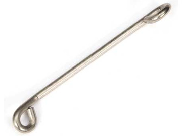 Traxxas Exhaust pipe hanger, metal (N. Rustler/4-Tec) (side exhaust) Traxxas Exhaust pipe hanger, metal (N. Rustler/4-Tec) (side exhaust) / TRA4453