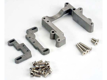 Traxxas Engine mount, 2 piece, aluminum (w/ screws) (N. Rustler/Sport) Traxxas Engine mount, 2 piece, aluminum (w/ screws) (N. Rustler/Sport) / TRA4460