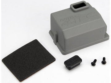 Traxxas Cover, Receiver (1)/x-tal access rubber plug/adhesive foam chassis pad / TRA4821