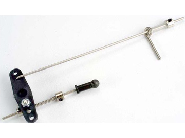 Traxxas Slide carb linkage set (throttle link, brake link, and hardware) / TRA4868