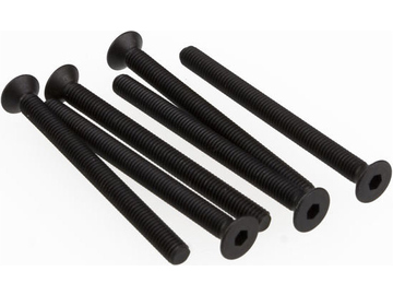 Traxxas Screws, M3x36mm countersunk machine (hex drive) (6) / TRA4871