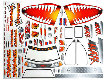 Traxxas samolepky Jaws: T-Maxx Traxxas samolepky Jaws: T-Maxx / TRA4913X