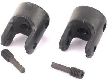 Traxxas Differential output yokes (heavy duty) (2)/ set screw yoke pins / TRA4928X