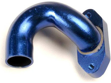 Traxxas výfuk motoru s těsněním modrý Traxxas výfuk motoru s těsněním modrý / TRA4940