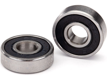 Traxxas Ball bearing, black rubber sealed (6x16x5mm) (2) / TRA5099A