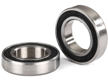 Traxxas Ball bearings, black rubber sealed (12x21x5mm) (2) / TRA5101A