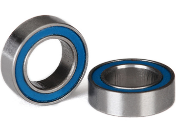 Traxxas Ball bearings, blue rubber sealed (6x10x3mm) (2) / TRA5105