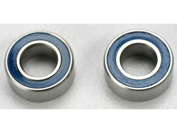 Traxxas Ball bearings, blue rubber sealed (5x10x4mm) (2) / TRA5115