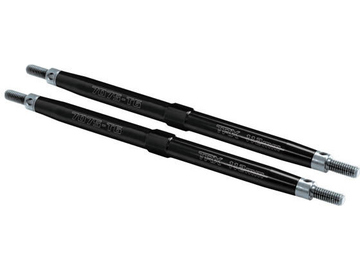 Traxxas Toe links, Maxx (Tubes black-anodized, 7075-T6 aluminum) (112mm, front) (2) Traxxas Toe links, Maxx (Tubes black-anodized, 7075-T6 aluminum) (112mm, front) (2) / TRA5141A