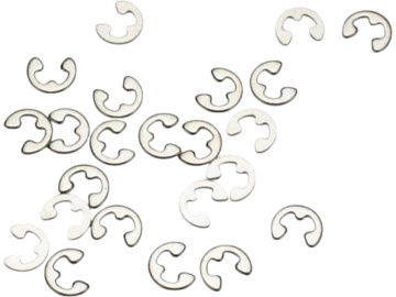 Traxxas E-clips, 1.5mm (24) Traxxas E-clips, 1.5mm (24) / TRA5150