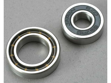 Traxxas Ball bearings, 7x17x5mm (1)/ 12x21x5mm (1) / TRA5223