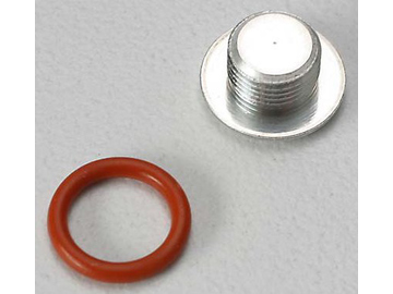 Traxxas End cap, carburetor body/ 6.2x1.2mm O-ring/ (1-each) (TRX 2.5, 2.5R) / TRA5240