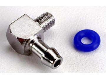 Traxxas Fitting, inlet for pipe pressure (90-degree) (1) / TRA5296