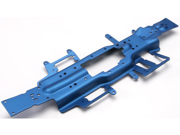 Traxxas Chassis, Revo 3.3 (extended 30mm) (3mm 6061-T6 aluminum) (anodized blue) / TRA5322X