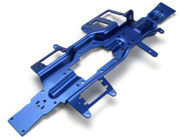 Traxxas šasi hliníkové 3mm modré: Revo / TRA5322