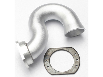 Traxxas výfuk motoru 2.5/3.3 zadní hliník Traxxas výfuk motoru 2.5/3.3 zadní hliník / TRA5340X