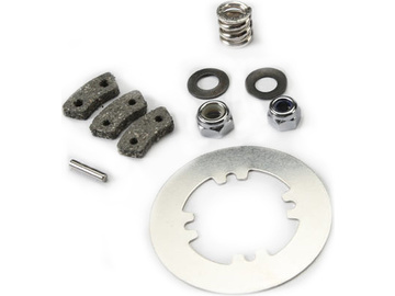 Traxxas Rebuild kit, slipper clutch (steel disc/ semimetal friction pads (3)) / TRA5352A