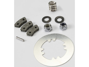Traxxas Rebuild kit, slipper clutch (steel disc/ semimetal friction pads (3)) / TRA5352X