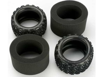 Traxxas Tires 3.8", Talon (2)/ foam inserts (2) / TRA5370