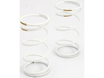 Traxxas Spring, shock (white) (GTR) (front) (1.3 rate gold) (1 pair) / TRA5432
