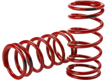Traxxas Spring, shock (red) (GTR) (4.4 rate black) (1 pair) Traxxas Spring, shock (red) (GTR) (4.4 rate black) (1 pair) / TRA5441