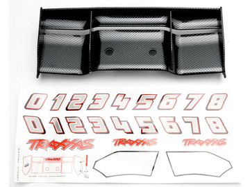Traxxas Wing, Revo (Exo-Carbon finish)/ decal sheet Traxxas Wing, Revo (Exo-Carbon finish)/ decal sheet / TRA5446G