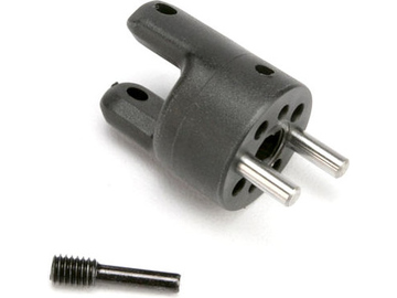 Traxxas Yoke, brake (1)/ torque pins (2)/ 4x15mm screw pin / TRA5457
