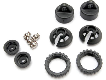 Traxxas Caps and spring retainers, GTR shock (2) / TRA5465