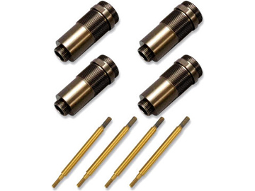 Traxxas Bodies, GTR shock (hard-anodized, PTFE-coated aluminum) (4), with TiN shafts (4) Traxxas Bodies, GTR shock (hard-anodized, PTFE-coated aluminum) (4), with TiN shafts (4) / TRA5466R